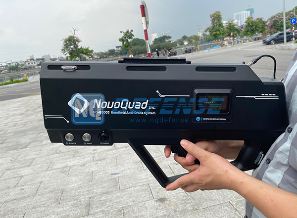 Field Tests of Portable Anti-Drone System in Southeast Asia